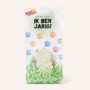 Stoepkrijt recycle hond 1